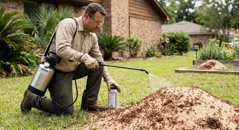 Red Ant Extermination in Katy, TX